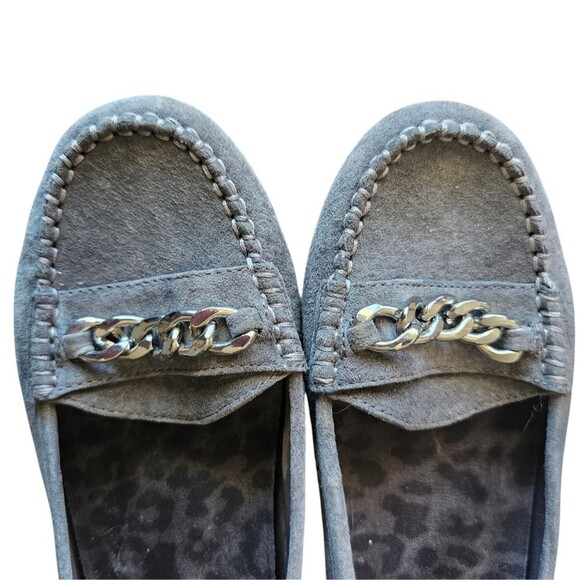 Vionic Mesa Suede Loafers Grey Women’s Size 7 Comfort Orthopedic Support - Picture 4 of 10